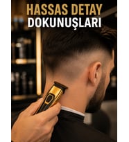 USB Type-C Şarjlı Çok Fonksiyonlu Saç ve Sakal Düzeltme Makinesi