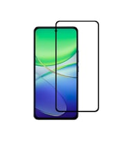Vivo V30 Lite Uyumlu 5D Glass Temperli Cam Ekran Koruyucu (Siyah)