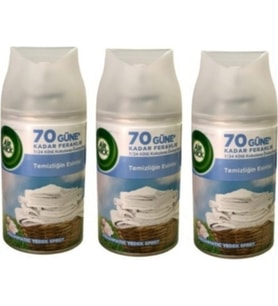 Air Wick Oda Kokusu Temizliğin Esintisi Yedek 70 Güne Kadar Ferahlık 3 X 250 Ml