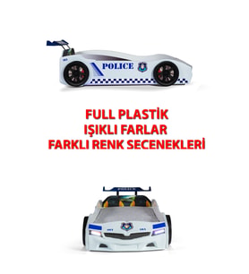 Polis Arabalı Yatak SPX Işıklı Full Plastik