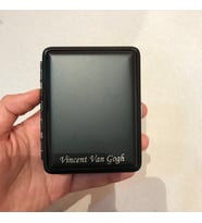 Kişiye Özel Metal Mat Siyah Sigara Tabakası