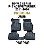 Bmw 2 Serisi F45 Active Tourier 2014-2020 Uyumlu 3D Havuzlu Oto Paspas Premium