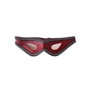 Fantazi Taşlı Maske Kırmızı