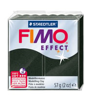 Staedtler Fimo Effect Polimer Kil 57 gr 907 Sedefli Siyah 