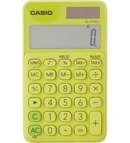 Casio Sl-310Uc-Yg Cep Tipi 10 Hane Sarı Hesap Makinesi