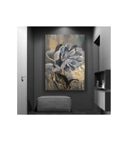 Kanvas Tablo Modern Çiçek Kanvas Gülen Tablo 70 X 100