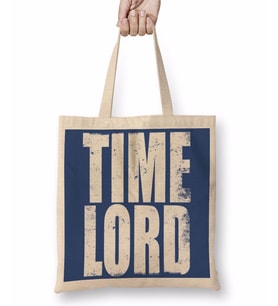 Doctor Who Time Lord Bez Çanta Uzun Saplı