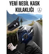 Intercom Kask Kulaklığı Anc Özelliği Yüksek Ses Kaliteli Bluetooth Kulaklık