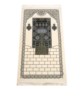 Kabe Desenli Ultra Plus Krem Şönil Seccade 16 (Karışık)