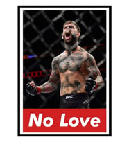 Cody 'aşk Yok' Garbrandt Tablo Ahşap Poster Dekoratif