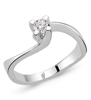 Romeo Pırlanta 0.20 Ct Tektaş Yüzük RM20032 (Çok Renkli)