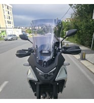MOTOCAM Honda Transalp XL 750 Ön Cam 2025-2026 Model 53cm Füme Renkli 4mm UZUN