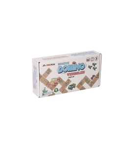 Wooden Domino Taşitlar 3 Yaş+