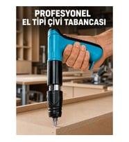 Mey İthalat® Profesyonel Manuel El Tipi Çivi Tabancası Ahşap Döşeme Montaj Aleti
