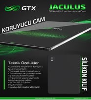 GTX Jaculus Gaming Tablet Kılıf ve Ekran Koruyucu