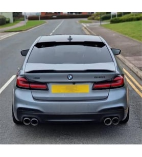 Bmw G30 5 Seris M4 Style Cam Üstü 2017-2021 Spoiler