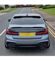 Bmw G30 5 Seris M4 Style Cam Üstü 2017-2021 Spoiler