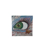 Depth ( Derinlik ) El Yapımı Akrilik Tablo El Emeği Göz Nuru Akrilik Boya Çalışması 50cm x 50cm