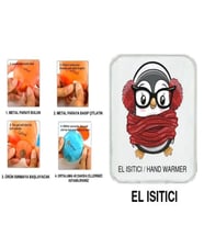 ATKILI PENGUEN CEP SOBASI,EL ISITICI,SICAK SU TORBASI PVC  10x9,5cm