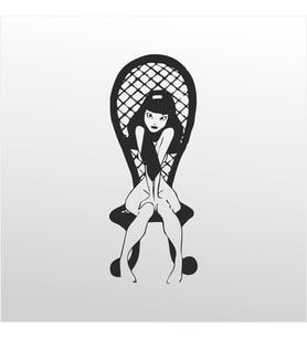 Folyo Sticker Kız 100cm Uzunluk (Karışık)