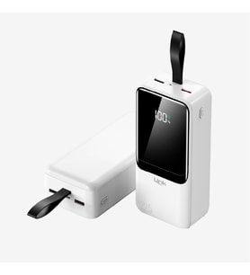 EF97 Strong 22.5W Çevre Dostu 36000mAh Powerbank (Beyaz)