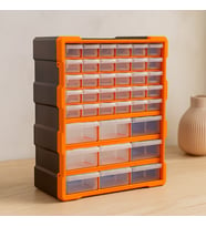 Monoblok Çekmece Seti 38.1x15.7x47.5 cm 4'lü Plastik Saklama