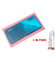 Oppo A91 Arka Pil Batarya Kapağı (B-7000) MAVİ