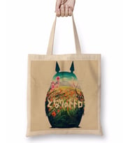 Forest Dream Totoro Bez Çanta Uzun Saplı