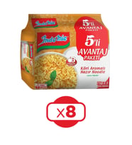 İndomie Hazır Noodle Körili 75gr X 5 Li Avantaj Paket X 8 Adet