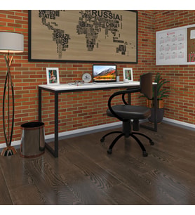 Kenzlife ofis bilgisayar çalışma masası behramkale170 byzsyh 75*170*80 metal ayaklı masa (Beyaz)
