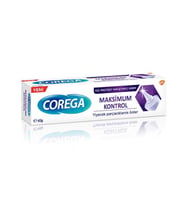 Corega Maksimum Kontrol Diş Protezi Yapıştırıcı Krem 40 gr