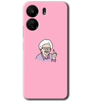 Xiaomi Redmi 13C Kılıf HD Desen Baskılı Kılıf - Bad Grandmother