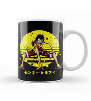 One Piece Luffy 02 Kupa Bardak Porselen
