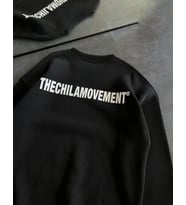 Kışlık Bisiklet Yaka Oversize Baskılı SweatShirt - Siyah