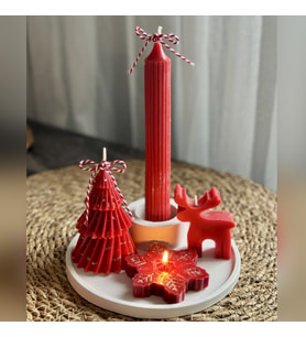 Yılbaşı Özel Seri Mum Seti