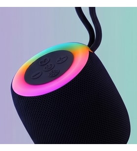Taşınabilir Kablosuz Hoparlör, LED Işıklı Bluetooth Hoparlör