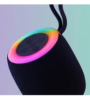 Taşınabilir Kablosuz Hoparlör, LED Işıklı Bluetooth Hoparlör