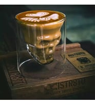 Çift Çidarlı Kuru Kafa Bardak