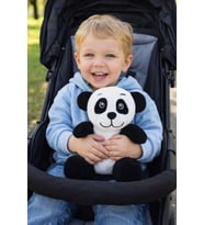 25 cm Peluş Panda – Yumuşak, Sevimli ve Dekoratif Hediye