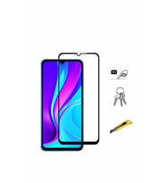 Xiaomi Redmi 9c Kenarları Kırılmaya Dayanıklı Cam Ekran Koruyucu