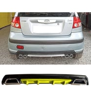 Hyundai Getz Sarı Difüzör Çiftli Kare Egzoz Görünümlü D Tip Difizör