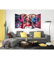 HARLEY QUİNN MDF TABLO-0608 MODEL-B