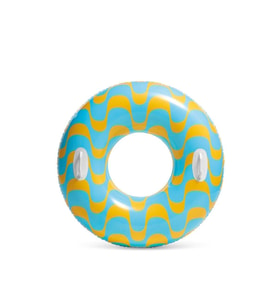 59256 Tutamaçlı Girdap Halkaları Desenli Simit 91 cm