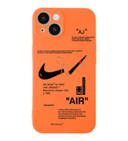 Apple iPhone 14  Lansman Kılıf Sneakers  Tasarımlı Altı Kapalı İçi Kadife Kaplı  Kapak (Şeffaf)
