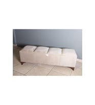 Ceviz Sandıklı Bench Puf