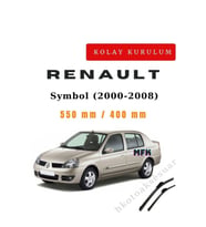 Renault Symbol (2000-2008) Araca Özel Silecek