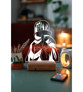 Naruto Itachi 16 Renk Gece Lambası