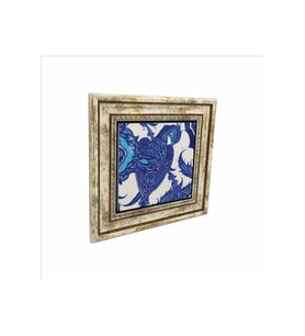 Osmanlı Sülünlü Çini-Topkapı Sarayı Baskılı Taş Tablo 25X25