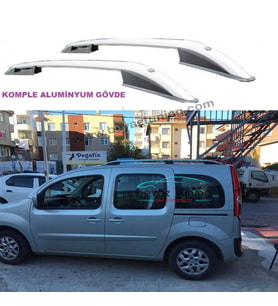 Renault Kangoo 2 Üst Port Bagaj Tavan Çıtası Gri
