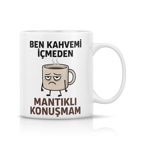 Baskılı Kupa (Beyaz)